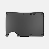 Ridge Wallet - Gunmetal - Cash Strap