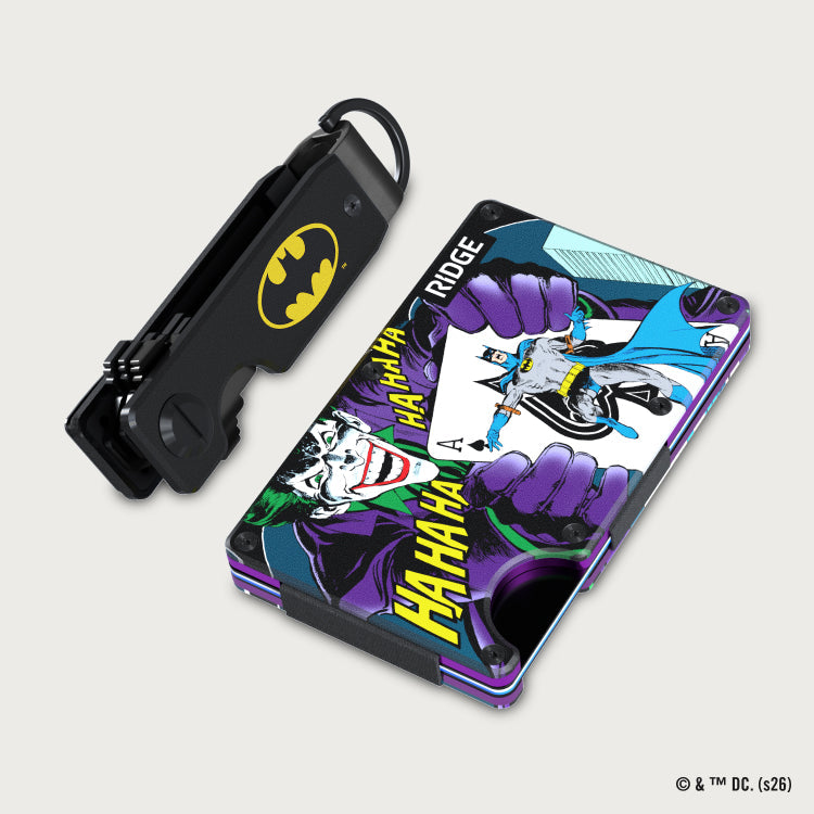 Ridge Wallet + KeyCase - The Joker™ + Batman™