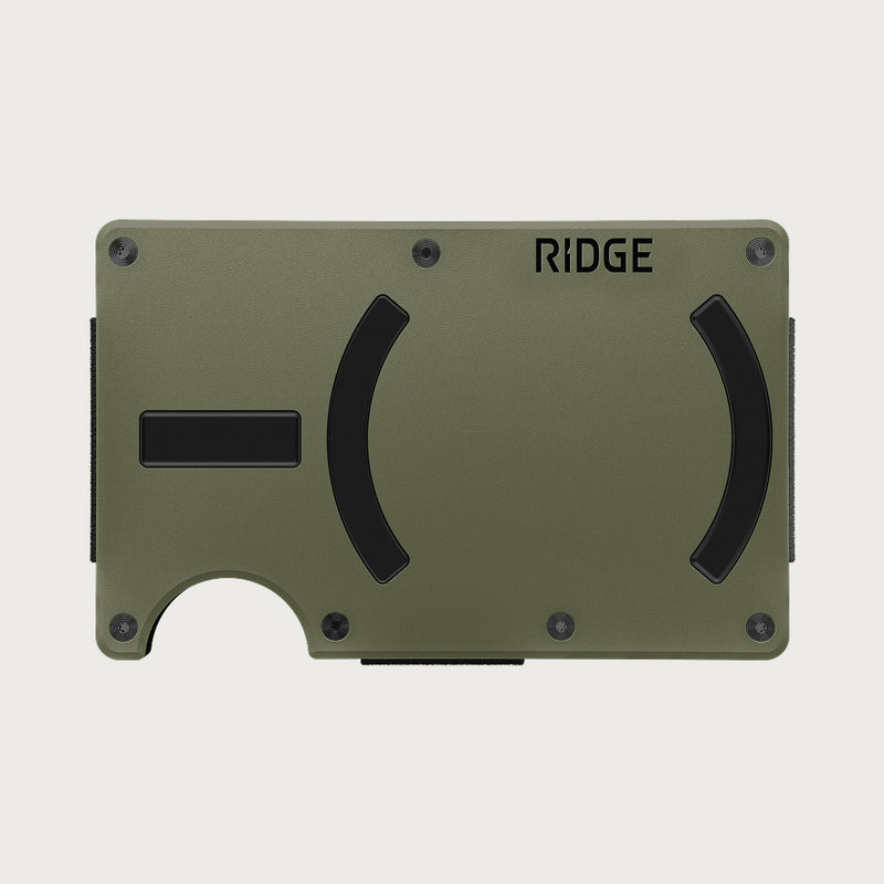 Ridge Wallet For MagSafe - Matte Olive