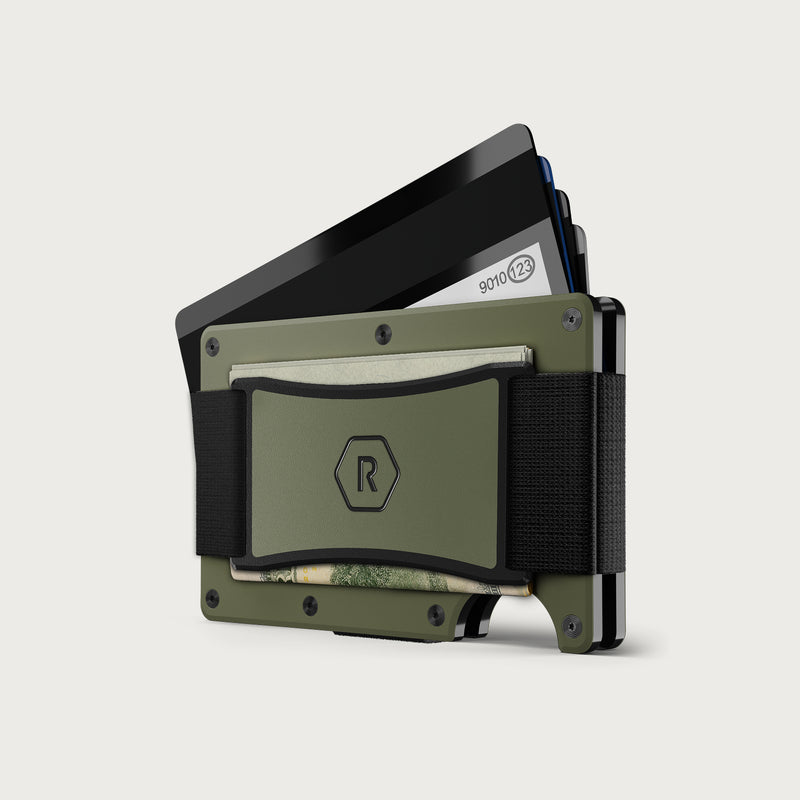 Ridge Wallet For MagSafe - Matte Olive
