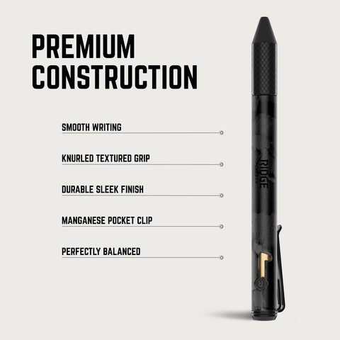 Ridge Bolt Action Pen - Brass – Ridge AU