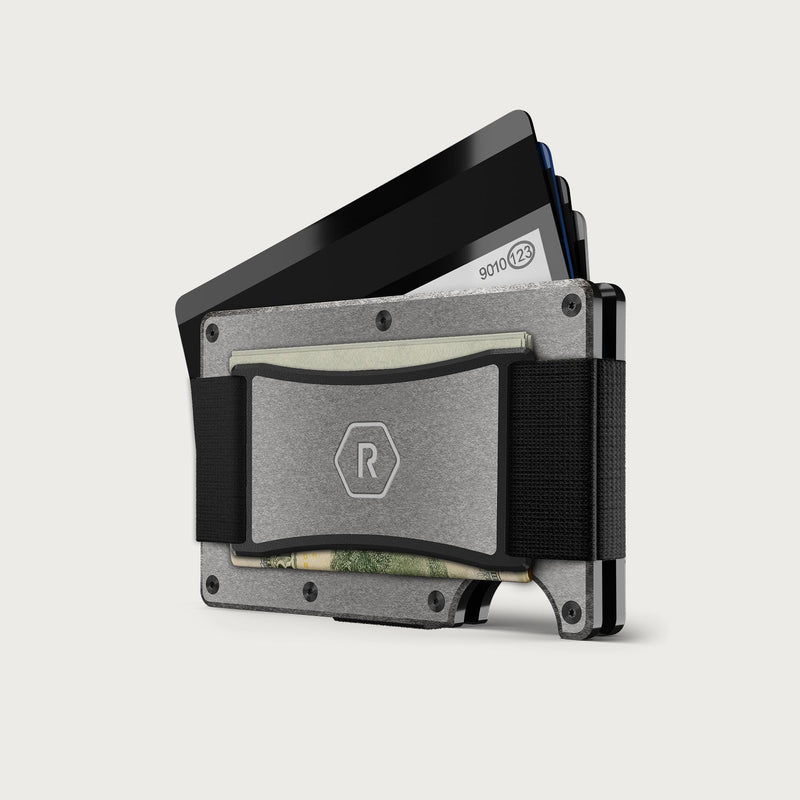 Ridge Wallet - Stonewashed Titanium